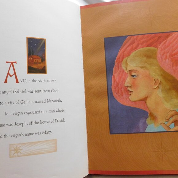 Hallmark The Christmas Story Adapted from the Bible Gospels Book 1993 - Picture 6 of 9